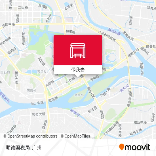 顺德国税局地图