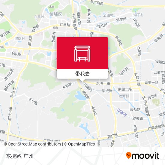 东捷路地图