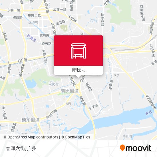 春晖六街地图