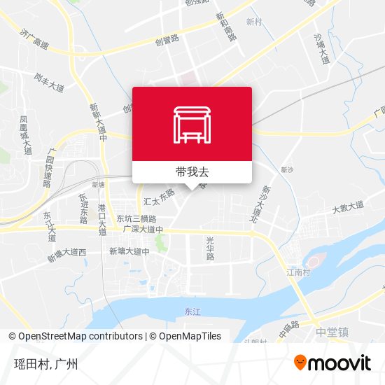瑶田村地图