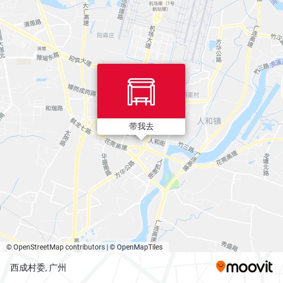 西成村委地图