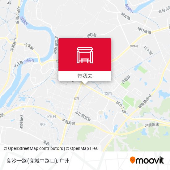 良沙一路(良城中路口)地图