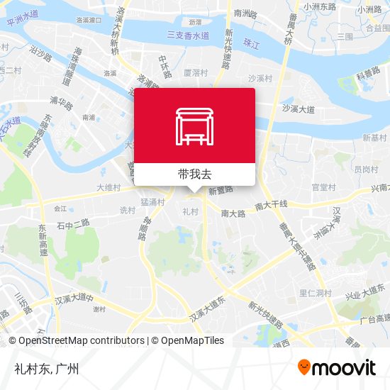 礼村东地图