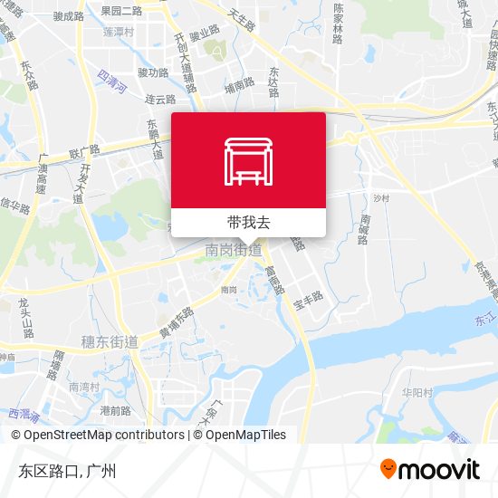 东区路口地图