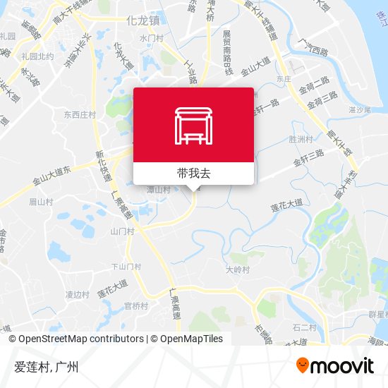 爱莲村地图