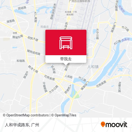 人和华成路东地图