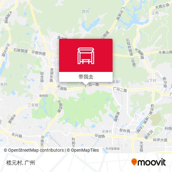 榄元村地图
