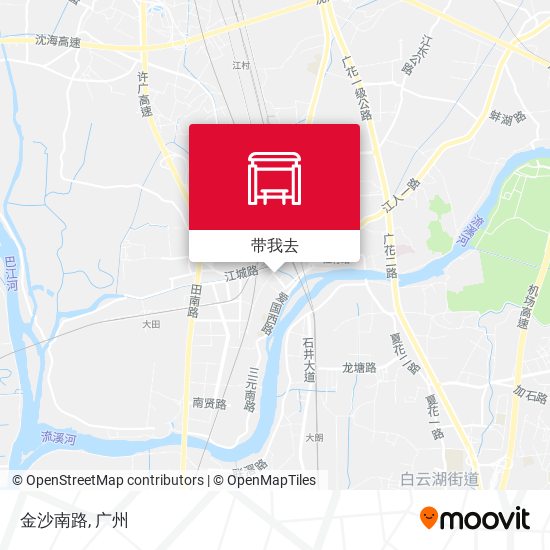 金沙南路地图