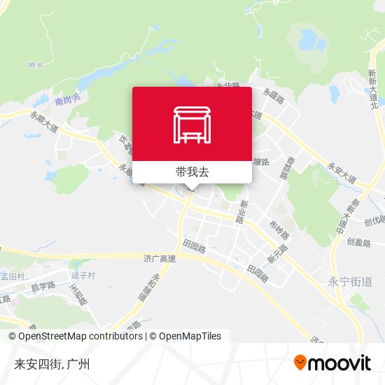 来安四街地图