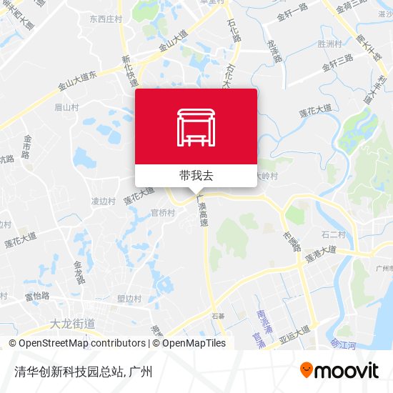 清华创新科技园总站地图