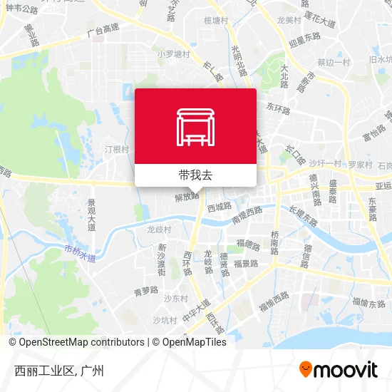 西丽工业区地图