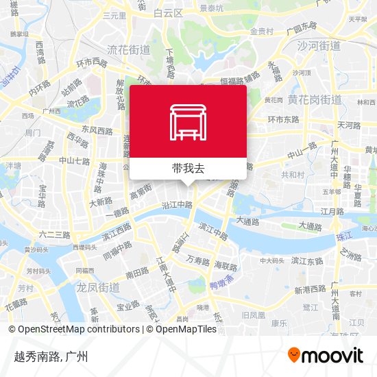 越秀南路地图