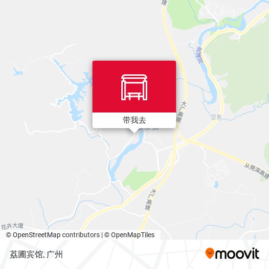 荔圃宾馆地图
