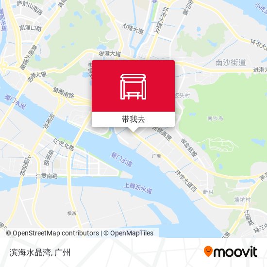滨海水晶湾地图