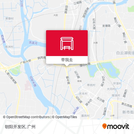 朝阳开发区地图