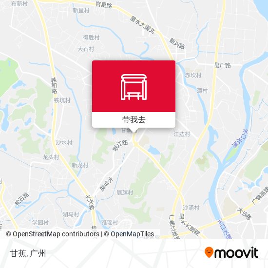 甘蕉地图