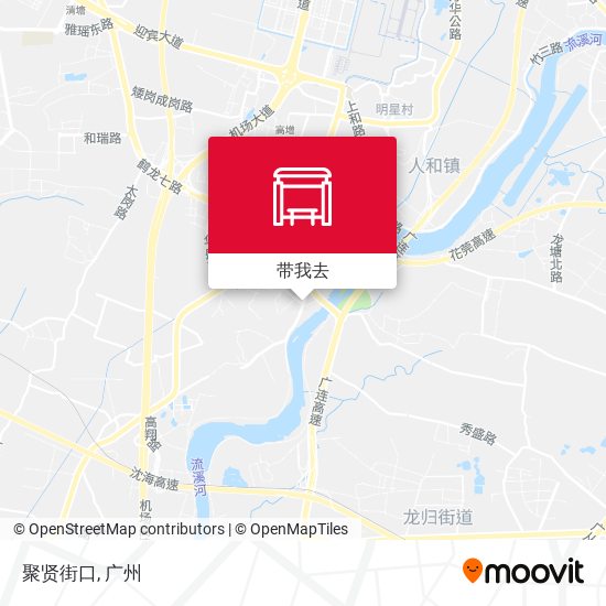 聚贤街口地图