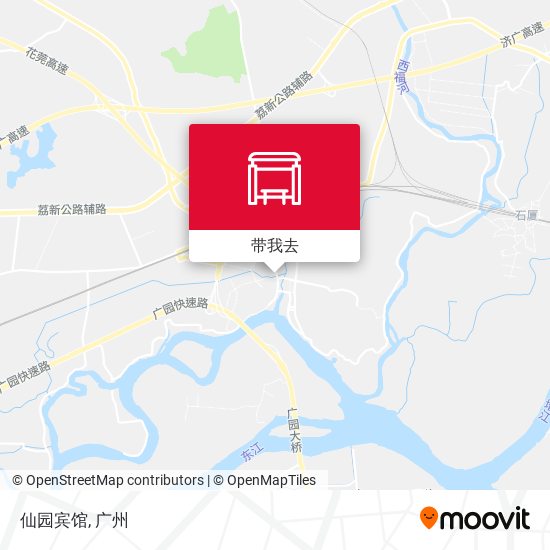 仙园宾馆地图