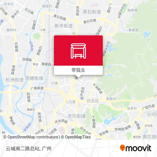 云城南二路总站地图