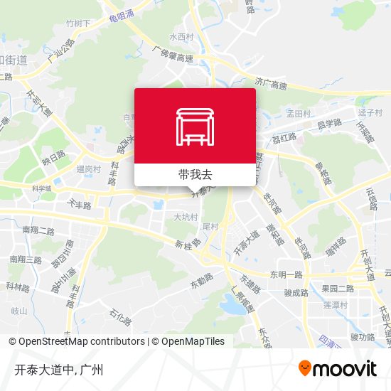 开泰大道中地图