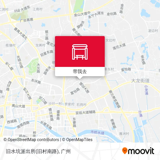 旧水坑派出所(旧村南路)地图
