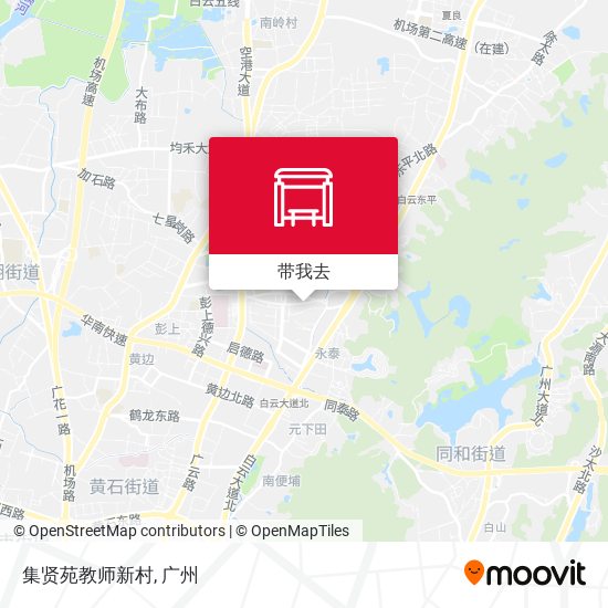 集贤苑教师新村地图
