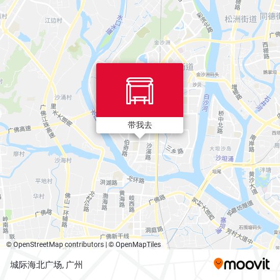 城际海北广场地图