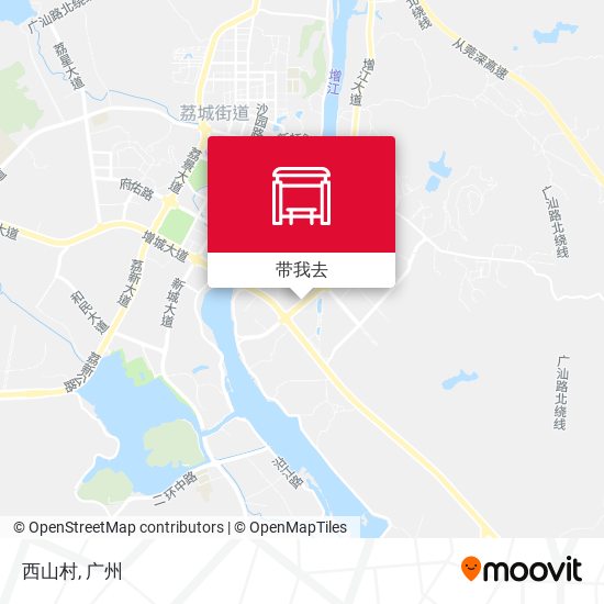 西山村地图