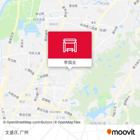 文盛庄地图