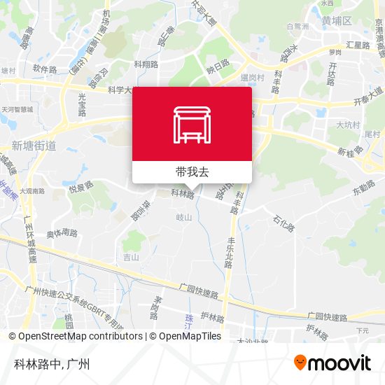 科林路中地图