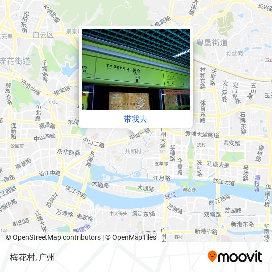 梅花村地图
