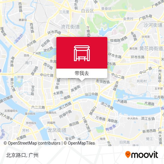 北京路口地图