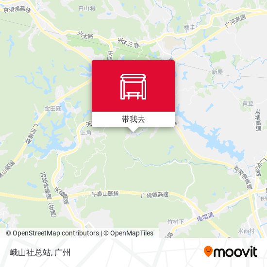 峨山社总站地图
