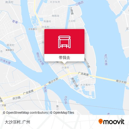 大沙滘村地图