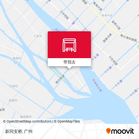 新同安桥地图