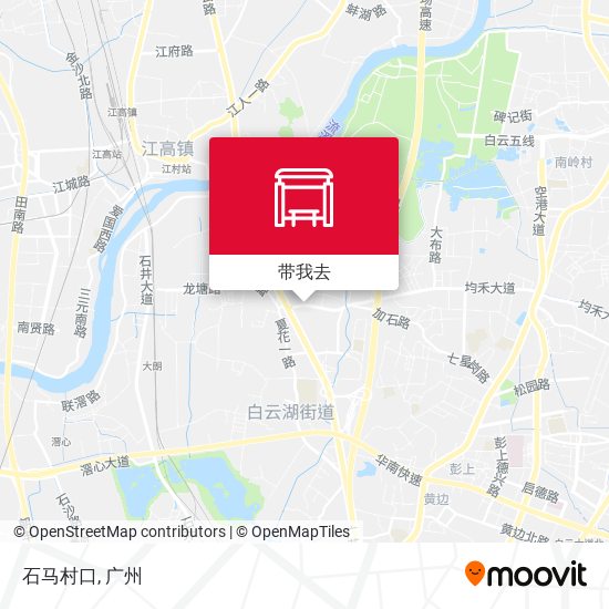 石马村口地图