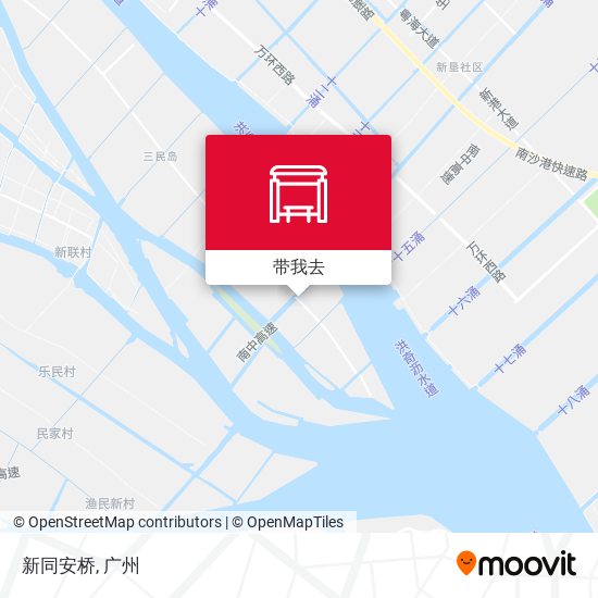 新同安桥地图
