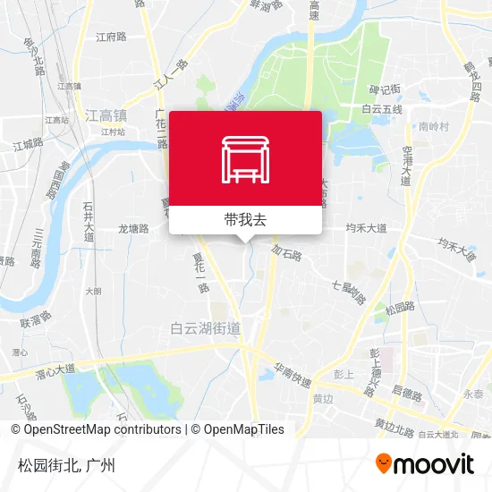 松园街北地图