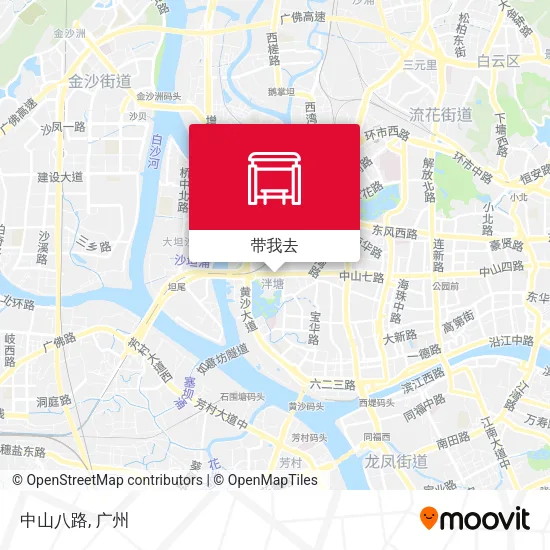 中山八路地图