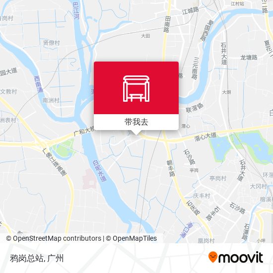 鸦岗总站地图
