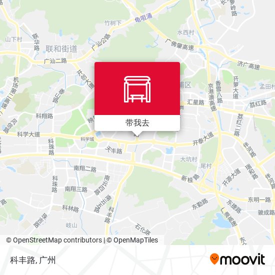 科丰路地图