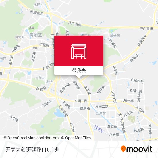 开泰大道(开源路口)地图