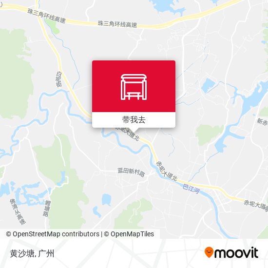 黄沙塘地图