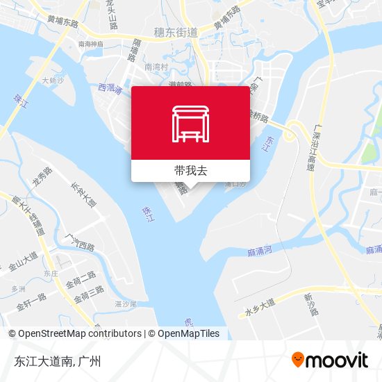 东江大道南地图