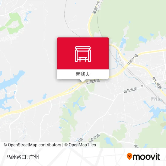 马岭路口地图