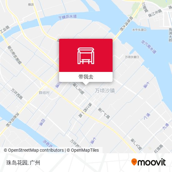 珠岛花园地图