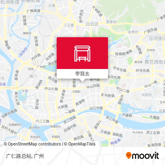 广仁路总站地图