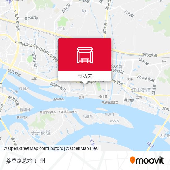 荔香路总站地图