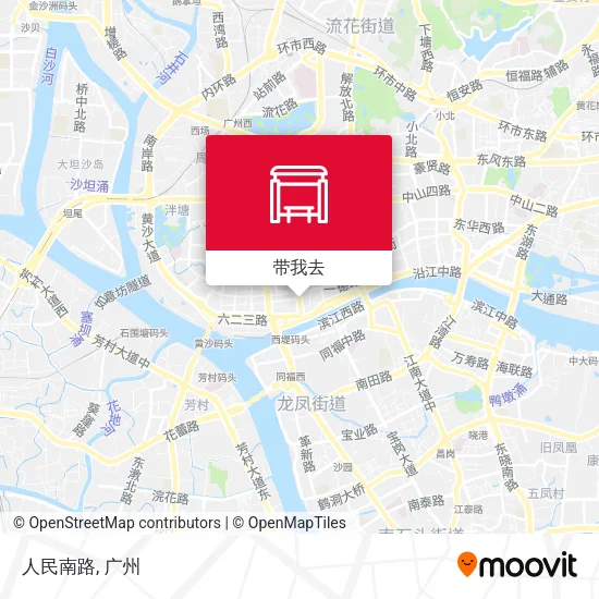 人民南路地图