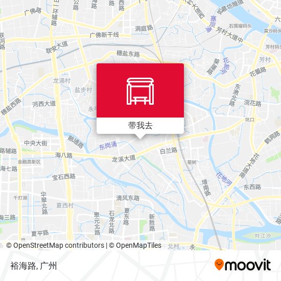 裕海路地图